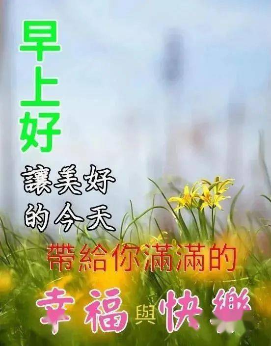 今日温馨祝福，美好瞬间与你同享