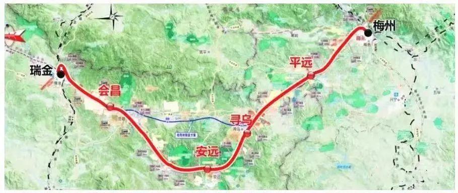 瑞金瑞梅铁路最新动态